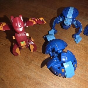 Bakugan Battle Planet Deka Bakugan Hydorous Jumbo Bakucore Blue + 2 Lot